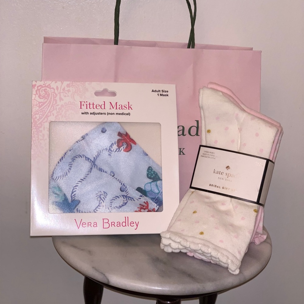 ♠️Kate Spade Bridal Gift Set Crew Socks